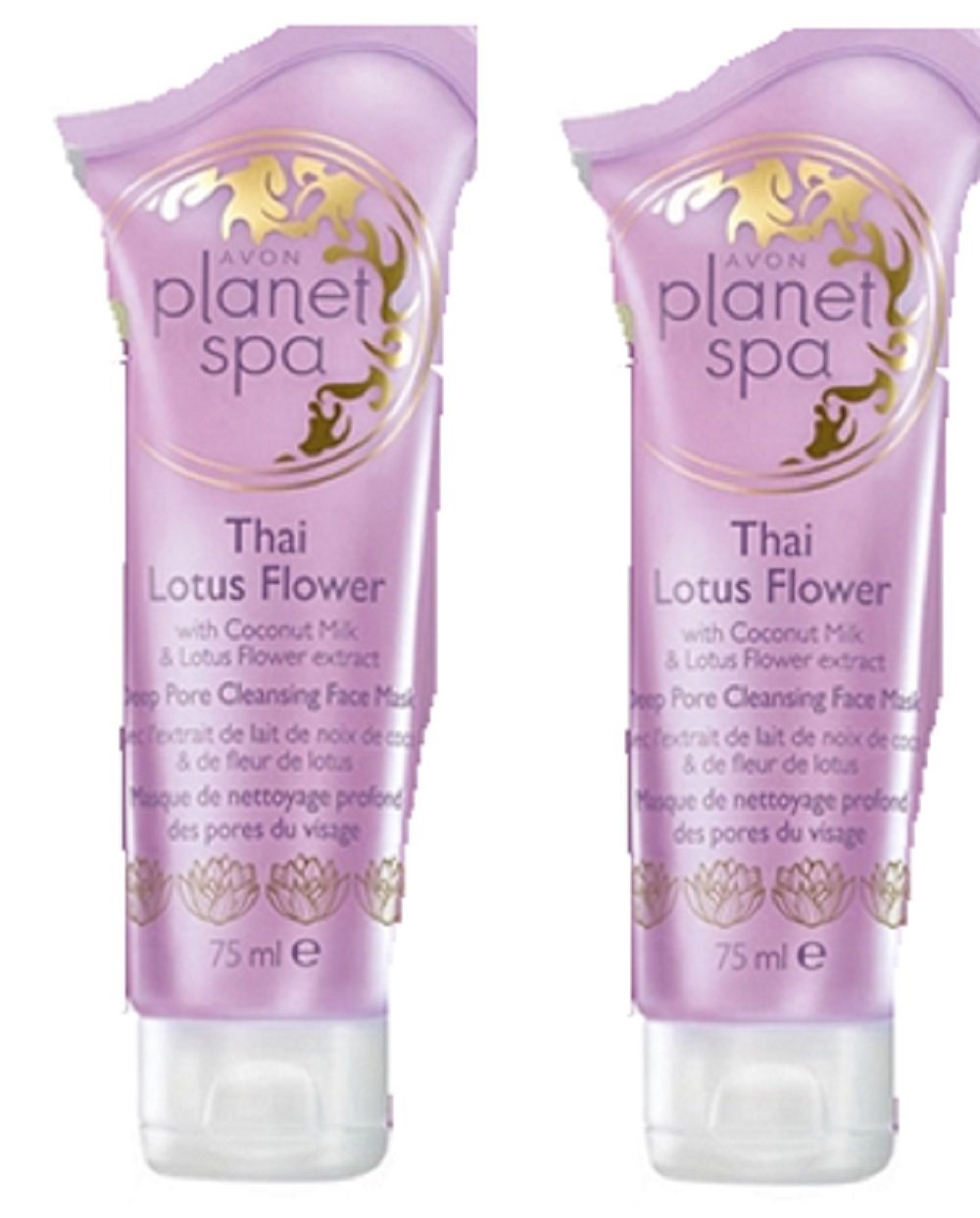 2 X Avon Planet Spa Thai Lotus Flower Deep Pore Cleansing