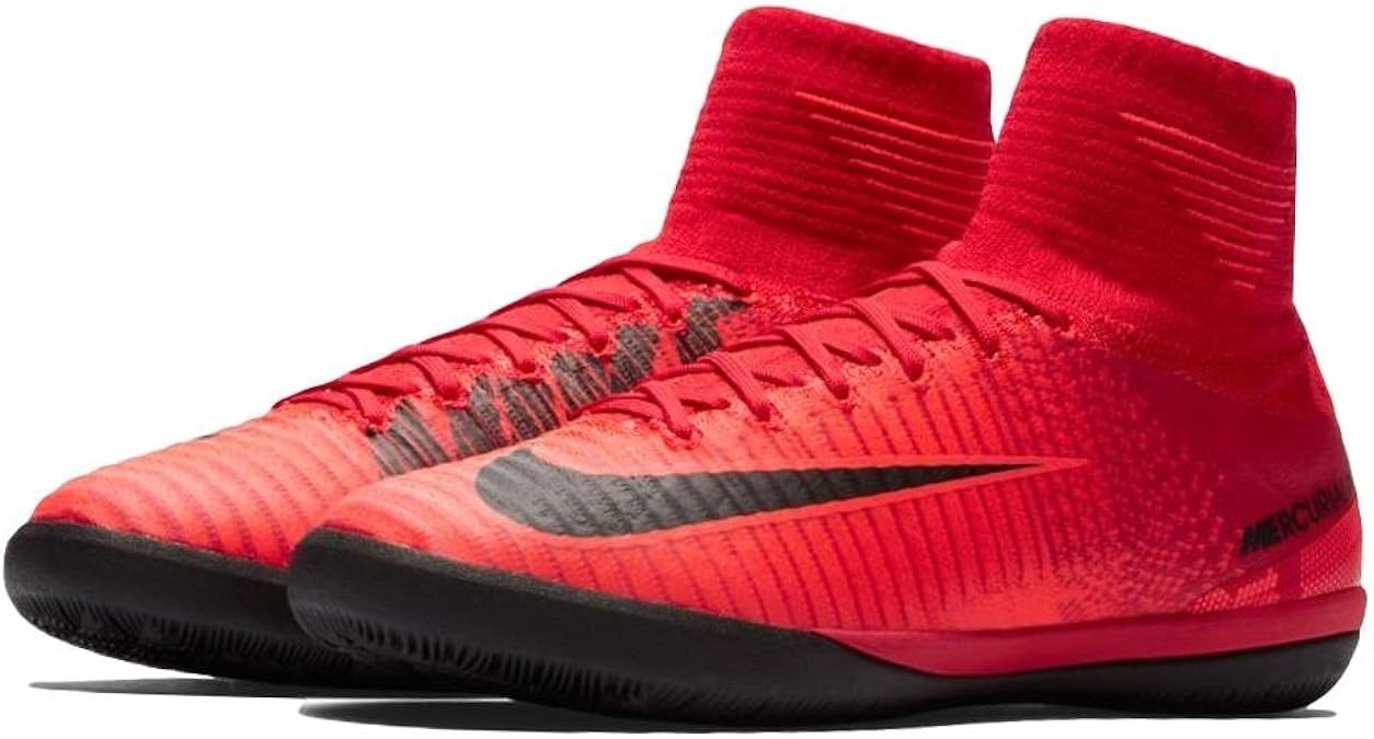red nike mercurial indoor shoes