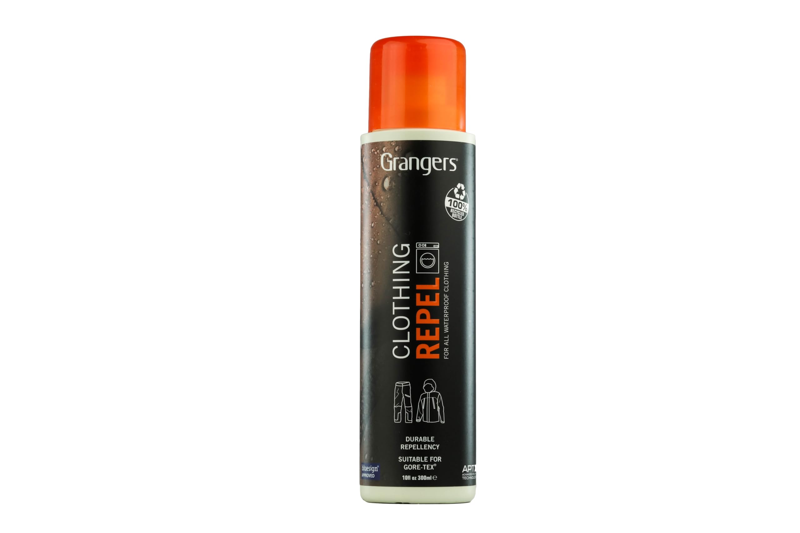 Grangers Clothing Repel | 300ml | Durable Waterproofer for all Outdoor Clothing| Water Proof Jacket Wash-In Proofer