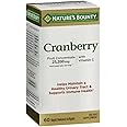 Nature's Bounty Cranberry Dietary Supplement 60 Soft Gels (Pack of 4)