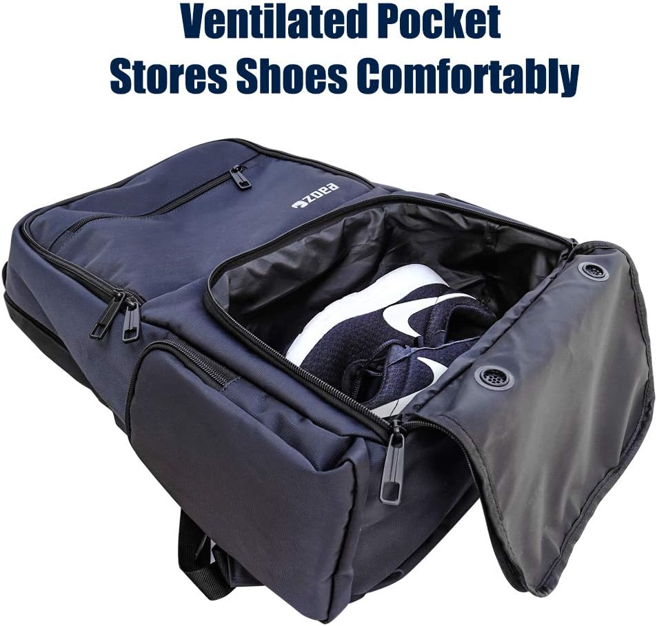 ZOEA Tennis Bag Tennis Backpack Pickleball Bag Tennis Bags for Men Blue : Sports & Outdoors