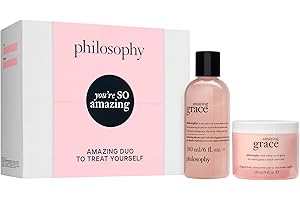 philosophy you're so amazing gift set - 2-pc. amazing grace hydrating shower gel (6oz) & whipped body crème (4oz) - moisturizing bath & body duo for women