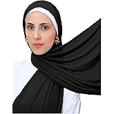 PeacePray Heavy Not Easily See Through Long Chiffon Hijab Scarf for Women, Amazing Smooth Muslim Head Scarves