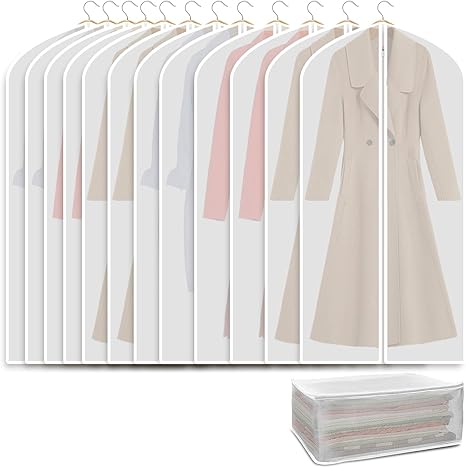Clear garment bags amazon Clearance