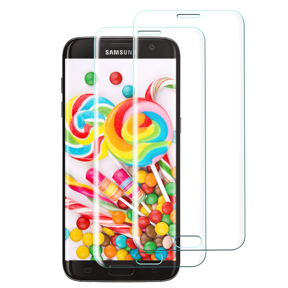 Lot De 2 Verre Trempé Galaxy S7 Edge Figemn Protection - 