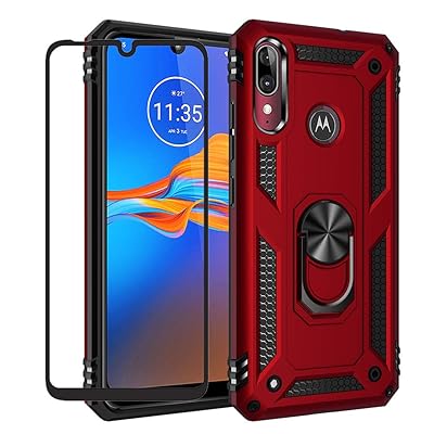 Amazon Phone Cases For Motorola E6 Plus Heavy Duty Armor Case With