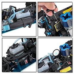 BINGXMF Nitro RC Cars 1/10 Two Speed Nitro Gas