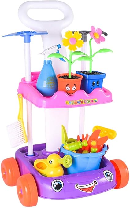 gardening trolley playset