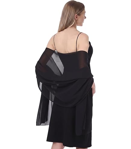 Women Satin Shawl Wrap for Evening Party Dresses Wedding Shoulder Cover Up