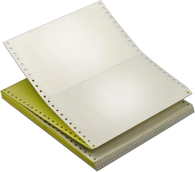 Sinarline Computer Paper A4, 2 Ply, Plain White, NCR, Box of 1000 Sets Buy Online at Best Price