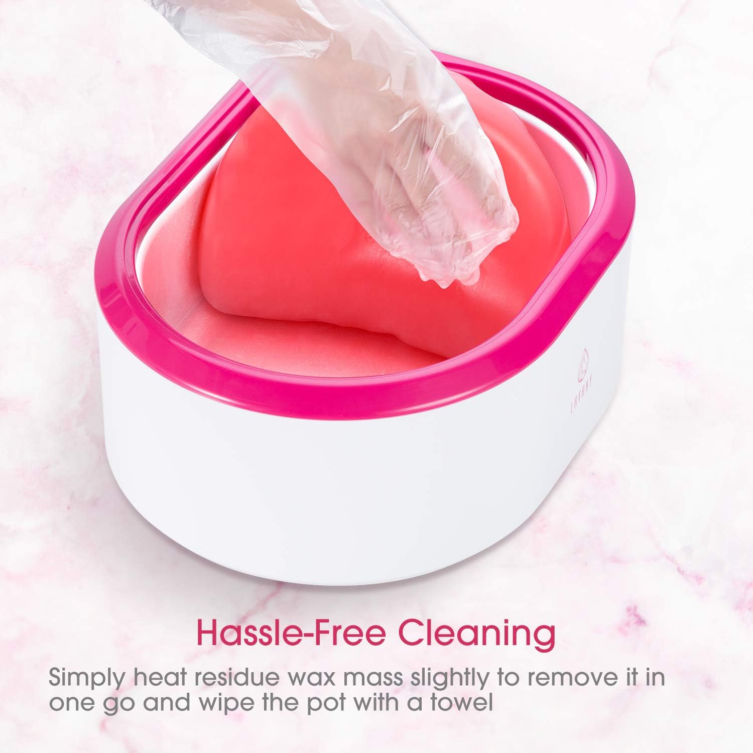 Paraffin Wax Machine for Hand and Feet, 0.5 Hour Fast Wax Meltdown Paraffin Bath Paraffin Wax Warmer Quick-Heating Paraffin Bath Spa for Smooth and Soft Skin (Red): Home & Kitchen