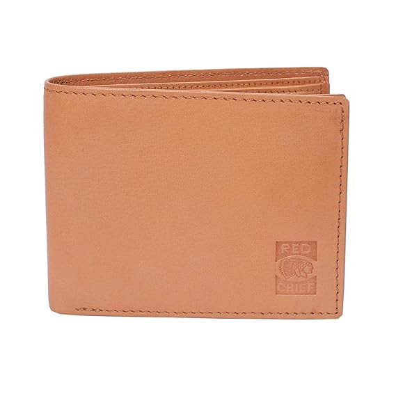 Red Chief Rust Leather Wallet for Men (A90077 022)