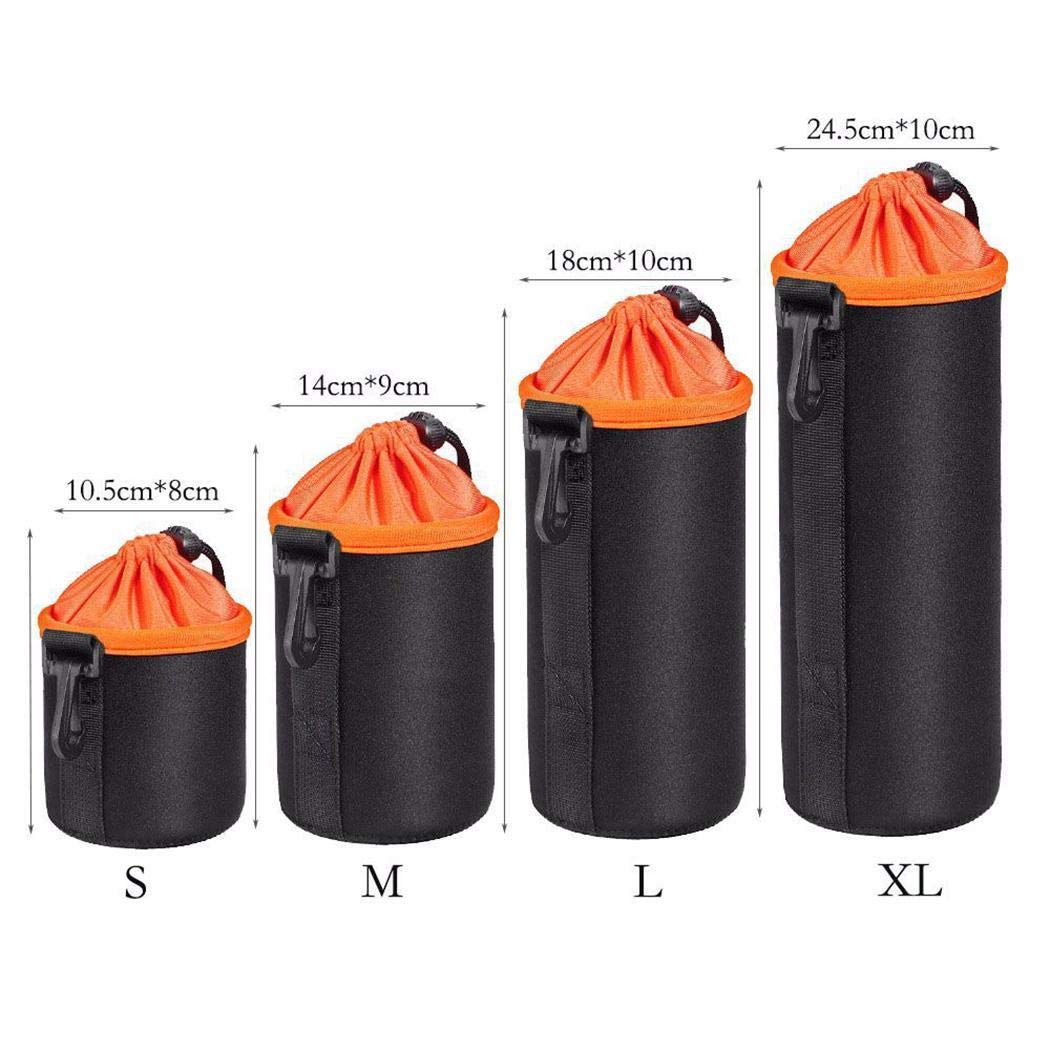 UpBeauty Camera Lens Bag Waterproof Thickened Fleetened Camera Lens Pack Camera Cases