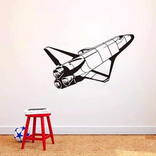 mmwin Transbordador Espacial Pegatinas De Pared Espaciales para