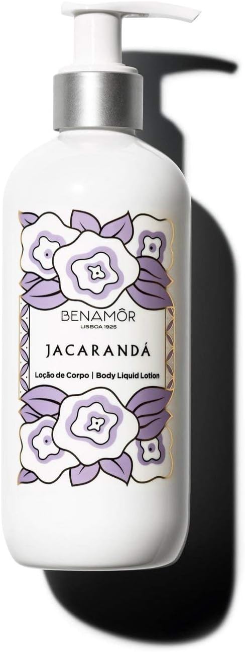 Benamôr, Jacarandà Body Liquid Lotion, Calming and Smoothing Body Moisturiser