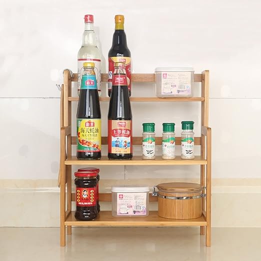 Estanteria De Cocina De Madera