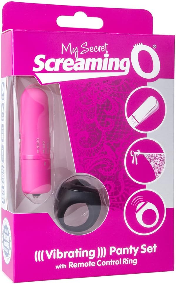 Screaming O Pink My Secret Vibrating Panty Set including Remote Control Ring - Image 3
