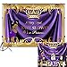 Mocsicka Baby Shower Backdrop Royal Little Princess Purple Crown Photography Background 7x5ft Vinyl Royal Purple Gold Baby Shower Party Banner Backdrops
