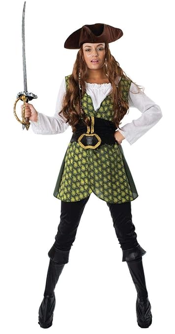ORION COSTUMES Adult Women's Pirate Fancy Dress Costume