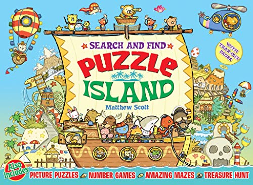 Search &amp; Find Puzzle Island: Picture Puzzles, Number Games, Amazing Mazes, Treasure Hunt
