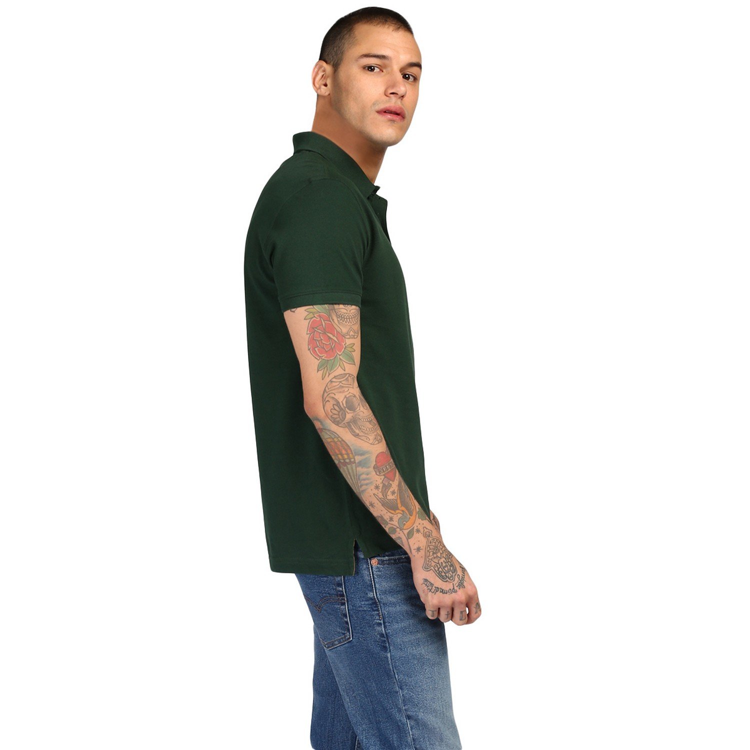 levi's men's solid slim fit polo