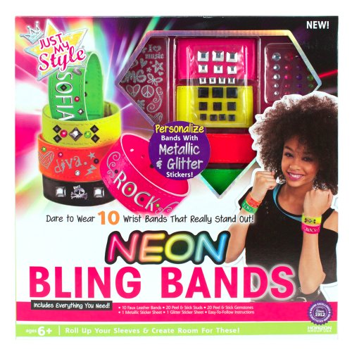 Just My Style Neon Bling Bands
