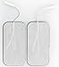 Syrtenty TENS Unit Replacement Pads - Pack of 4 Electrode Squares for Muscle Stimulation & Therapy - 2