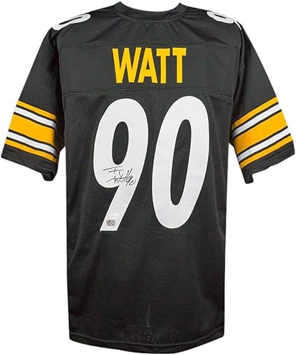 signed tj watt jersey