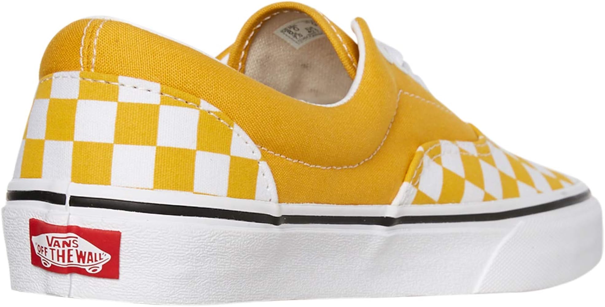 vans yellow checkerboard