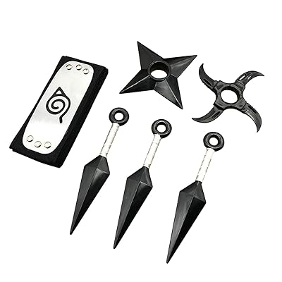 Anime Naruto Cosplay Set: Kunai, Shuriken, Headband Nigeria Ubuy