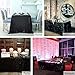 B-COOL 60x102-inch Black Sequin Table Linens Halloween Tablecloth Seamless Glitter Tablecloth Wedding Sequin Tablecloth