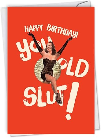 Amazon Com Nobleworks Old Sl T Humorous Adult Birthday