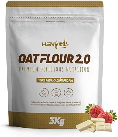 Harina de Avena de HSN | Oatmeal | Instantánea Ideal para Batidos ...