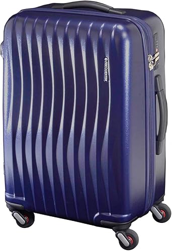 Amazon Frequenter フリクエンター スーツケース Wave ウェーブ 58cm 56l 3 5kg 1 621 マットネイビー Frequenter フリクエンター スーツケース