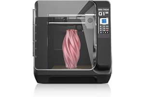 R QIDI TECHNOLOGY QIDI Q1 Pro 3D Printer with Active Chamber Heating, Max 600mm/s High-Speed, Core XY Structure, Fully Auto Leveling System, 350°C Direct Extruder Support Carbon Fiber Filaments,Smart Tangle Detection