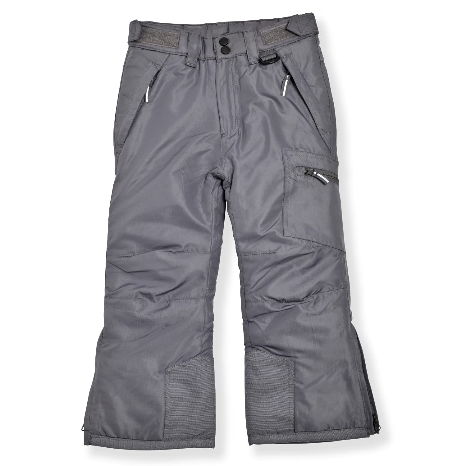 Arctic Quest Insulated Ski and Snow Pants for Boys and Girls, Water Resistant Trousers for Kids Graphite Image Arctic Quest Insulated Ski and Snow Pants for Boys and Girls, Water Resistant Trousers for Kids Graphite Image