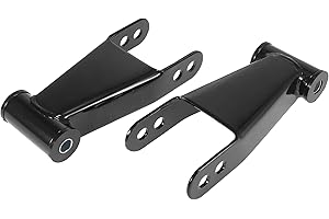 X AUTOHAUX 1 Pair 1" to 2" Car Adjustable Lowering Leveling Parts Drop Shackles for Ford F-150 2015-2019