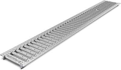 Vodaland DN100 Galvanised Steel Grating 1m