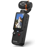 CGXUED Vlogging Camera, Mini Camcorder, Portable Handheld Video Camera | Mini camcorder with 180&deg; rotating lens, 7-hour battery, 32GB card, one-button recording for travel and daily moments