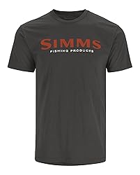 SIMMS Men's Logo Classic T-Shirt – Cotton Blend