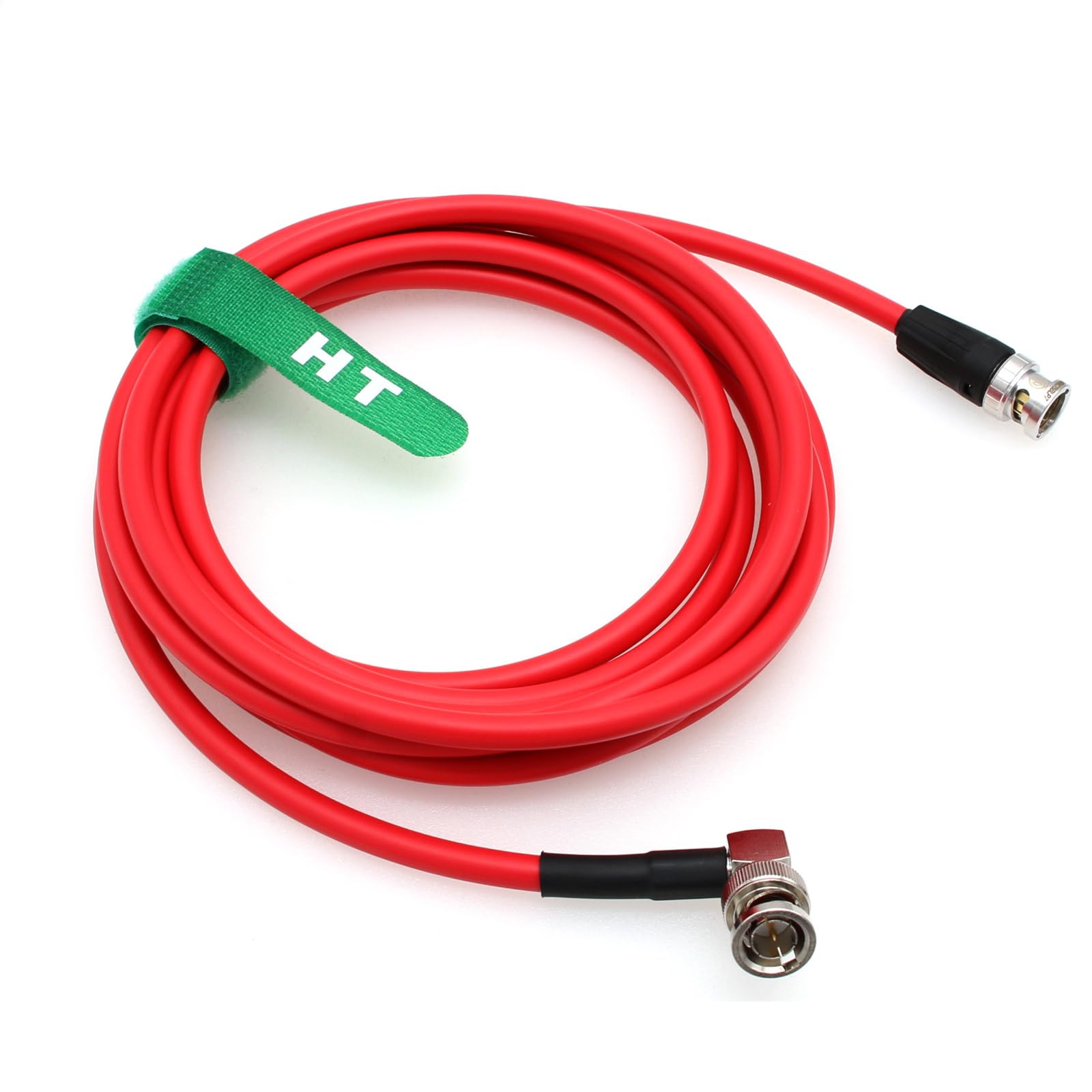 HangTon 12G 4K HD SDI Video Coaxial BNC Cable for Camera Monitor Canare LV-61S 75 Ohm 5m for for Sony FS7 FX9 FX6 Alexa DSMC2 Camera Blackmagic SmallHD Atomos Monitor