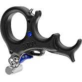 Stan SX4 Thumb Release Aid for Archery &amp; Bowhunting - Fast Spring-Assisted Hook, Adjustable Thumb Barrel, Travel &amp; Tension Controls - Handheld Compound Bow Trigger Aid