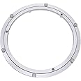 Dailydanny Aluminum Heavy Duty Lazy Susan Rotating Turntable Bearing Swivel Plate Hardware for Dining-Table (12 inch)