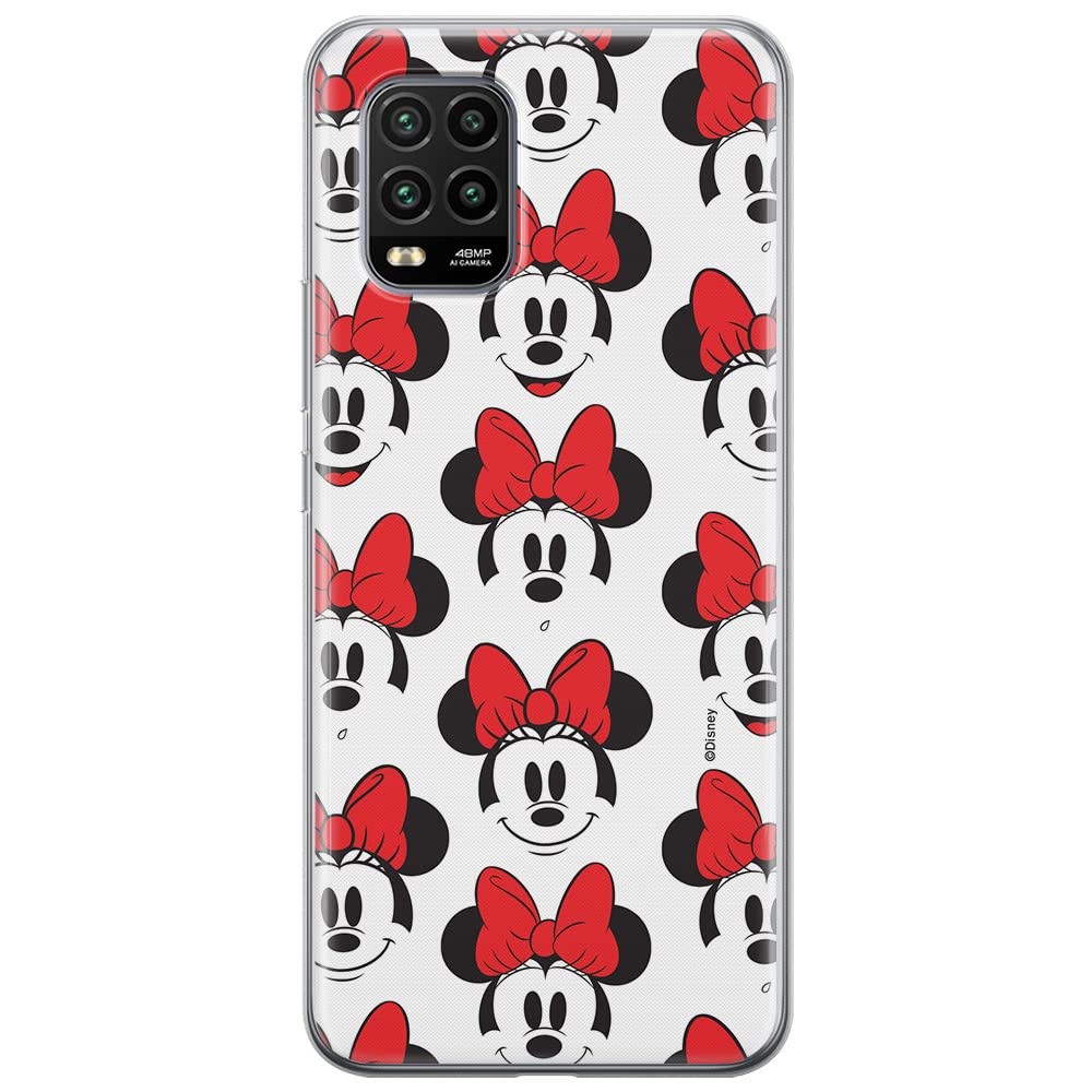 ERT GROUP mobile phone case for Xiaomi MI 10 LITE original and officially Licensed Disney pattern Minnie 058 optimally adapted to the shape of the mobile phone, case made of TPU — image 1