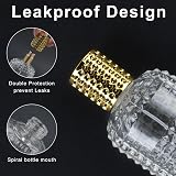 LOPHE Perfume Atomiser Refillable 50ml Twin Set Gold Silver Glass view 4