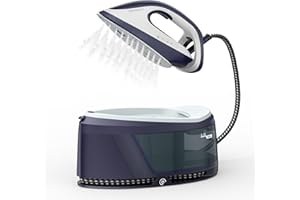 IRONDAY Steam Iron for Clothes,1500W Professional Steam Station,67.62oz Water Tank,Auto Shutoff,Self-Clean,ECO Mode, Iron Steamer with Ceramic Soleplate for Various Fabrics, Lock For Easy Carry