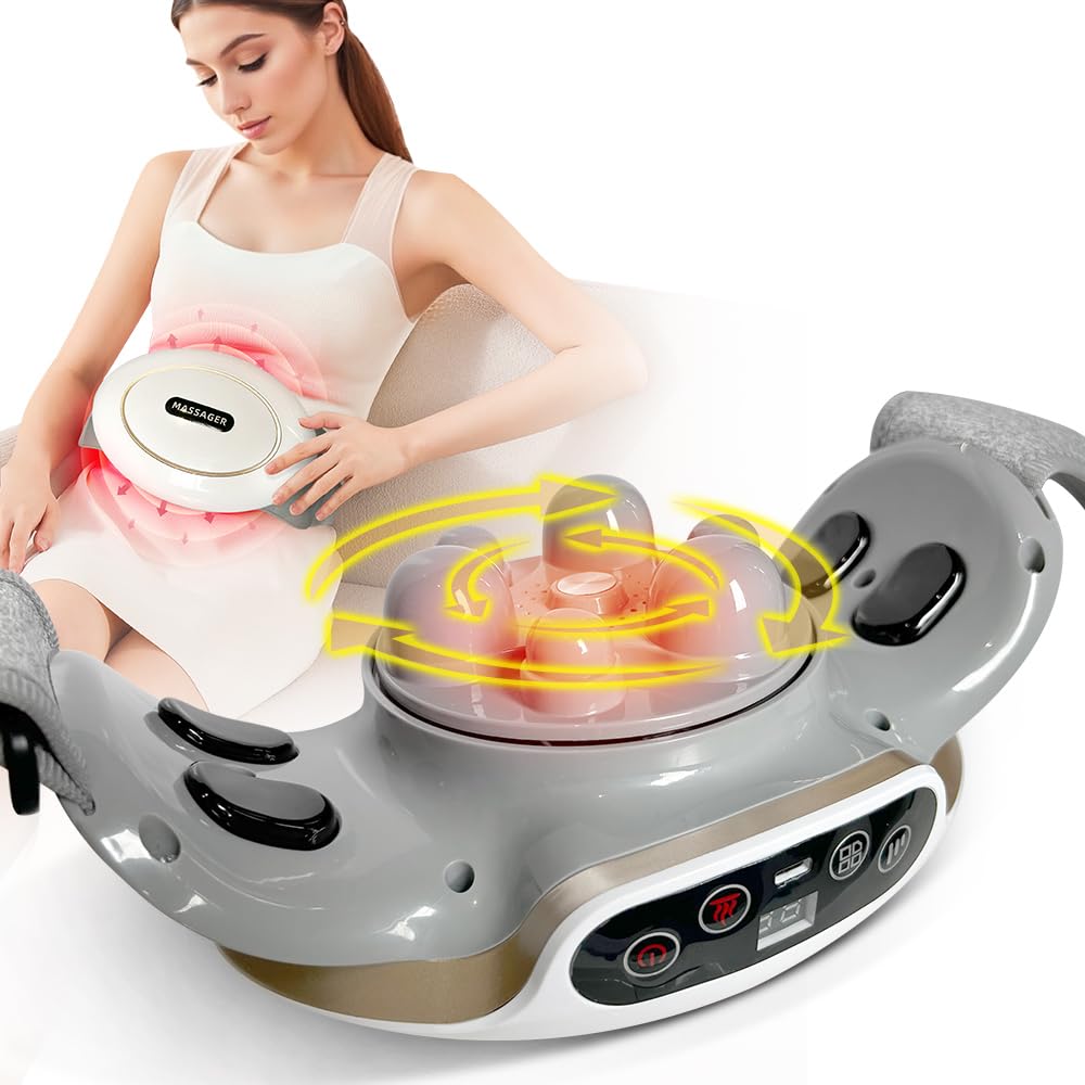 Photo 1 of yangfanQH Abdominal Massager, Stomach Massage for Digestion, Stomach Relaxation, and Digestive Relief - Belly Cellulite Massager for Flattening Belly, Gas, Bloating, and Constipation
