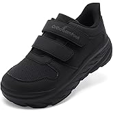 Boys Kids Orthopedic Tennis Shoes: Wide Toe Box Comfortable Casual Arch Support Plantar Fasciitis Running Sneakers, Corrective Orthotic Athletic School Sport Walking Shoes for Foot and Pain Relief