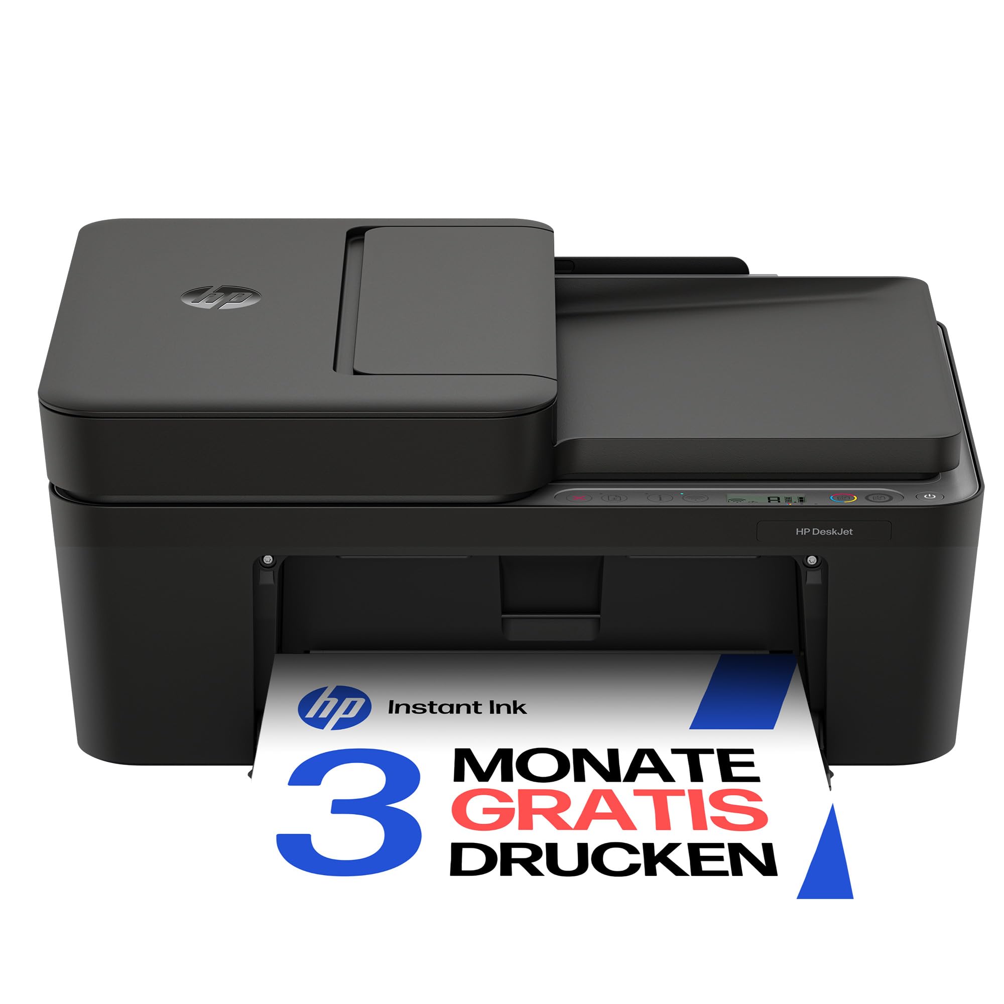 HP DeskJet 4320 Multifunktionsdrucker, 3 Monate gratis drucken Instant Ink inklusive, Drucker, Kopierer, Scanner, WLAN, Automatischer Vorlageneinzug, Tinte: 308/308e