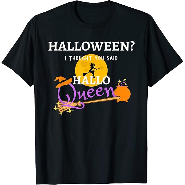 T-shirt Halloween Humour - 'Scream All You Want I'm Deaf' - Coupe Classique - Coton 241 G - 3